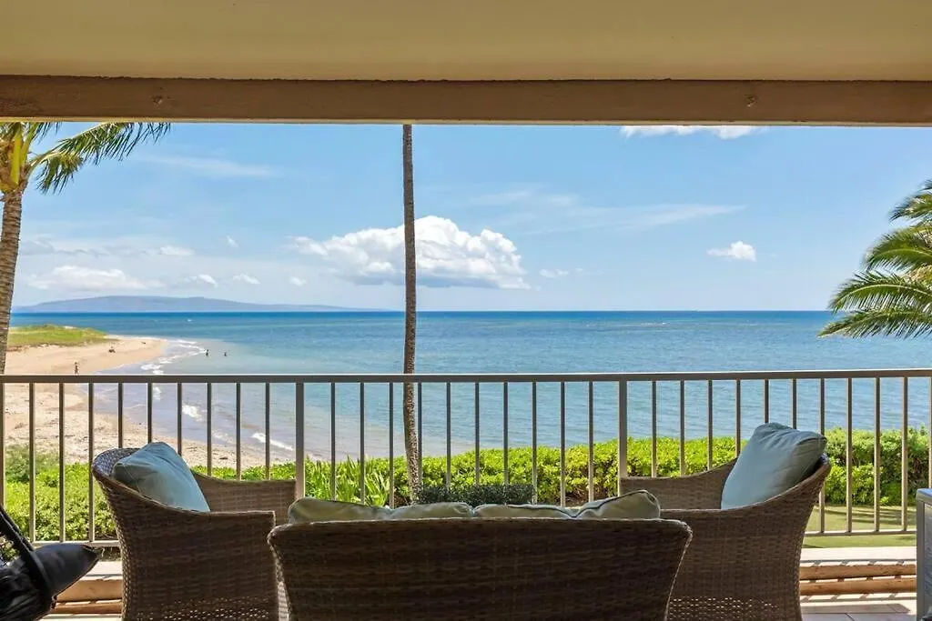 Menehune Shores 218- Updated Prime Oceanfront 3 Bedroom At Menehune Shores Kihei Apartmán